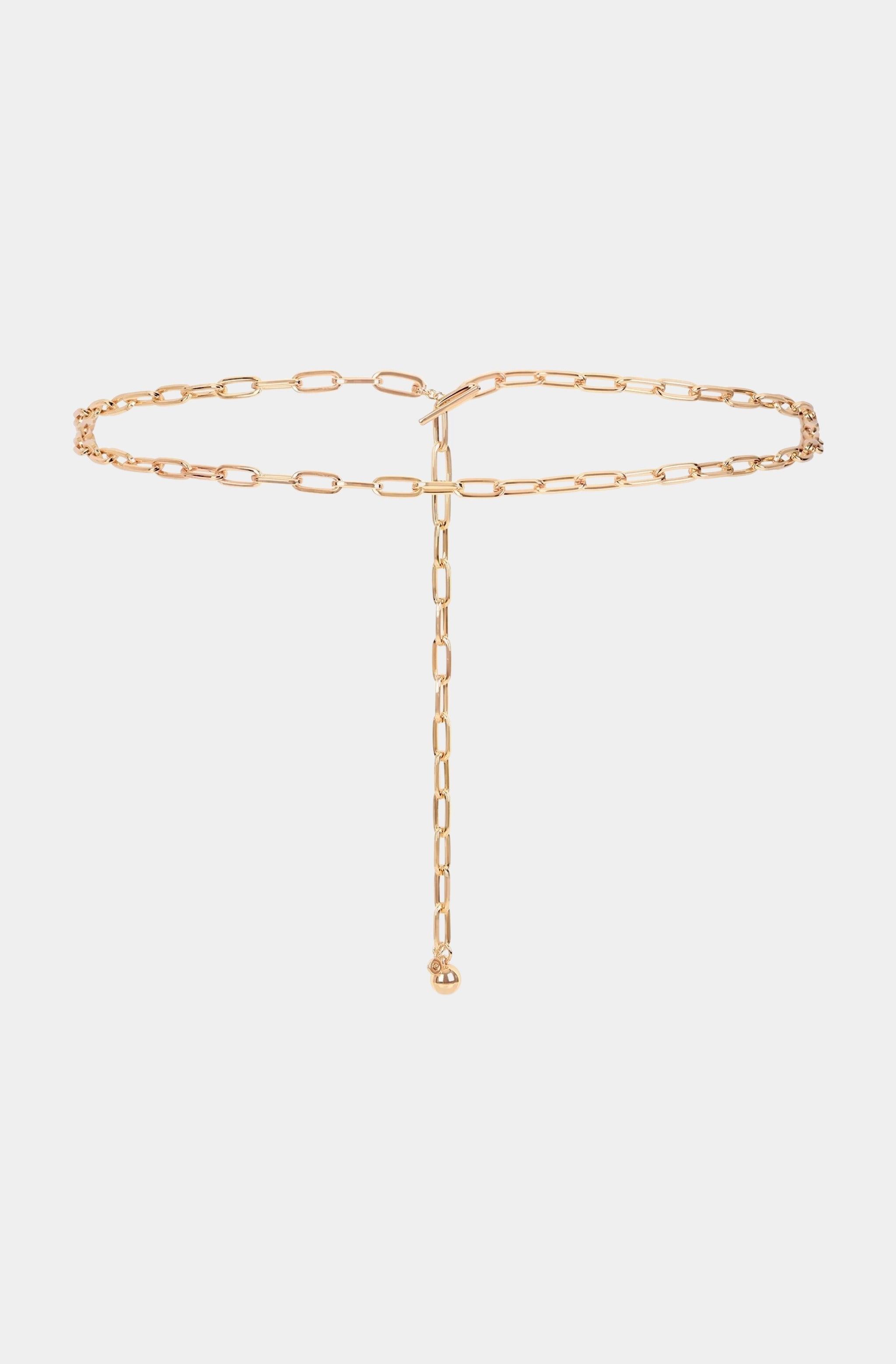 Paperclip Chain Belt