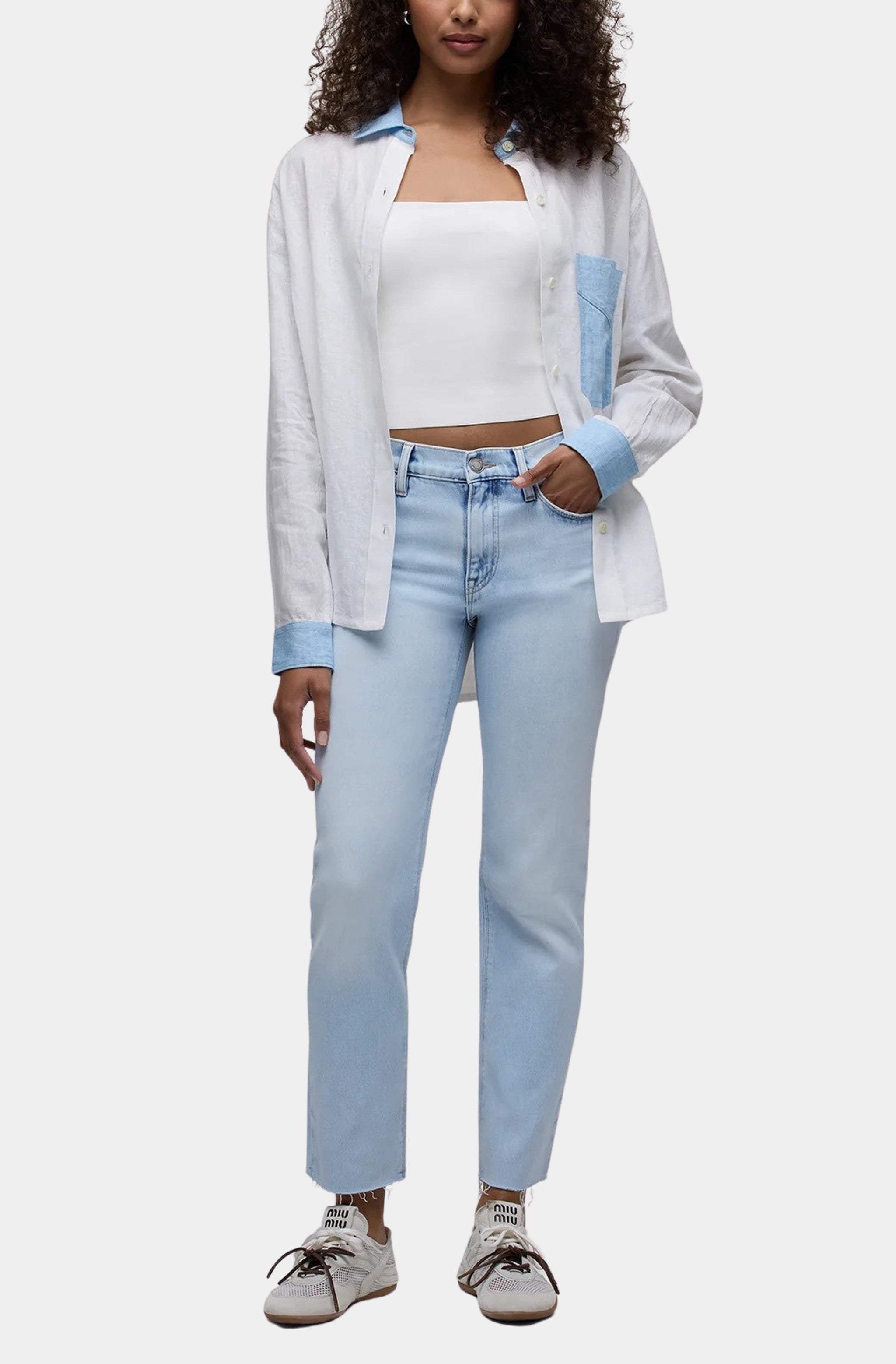 Nico Mid-Rise Straight Ankle