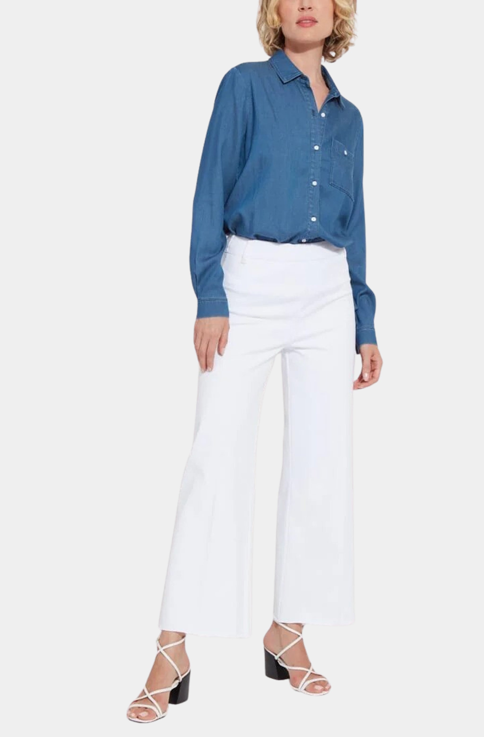 Erin Hi Waist Wide Leg Denim