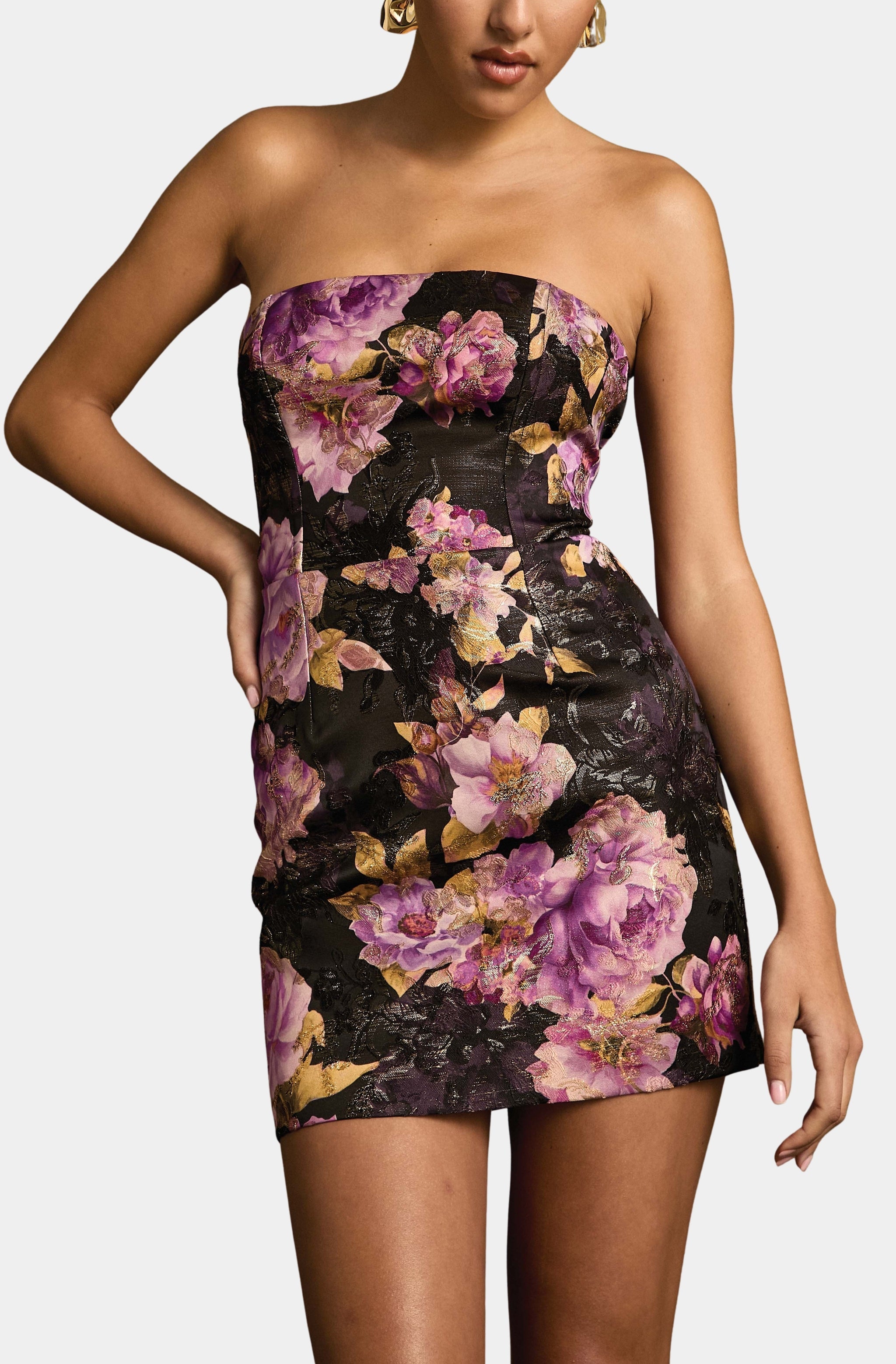Strapless Mini Dress