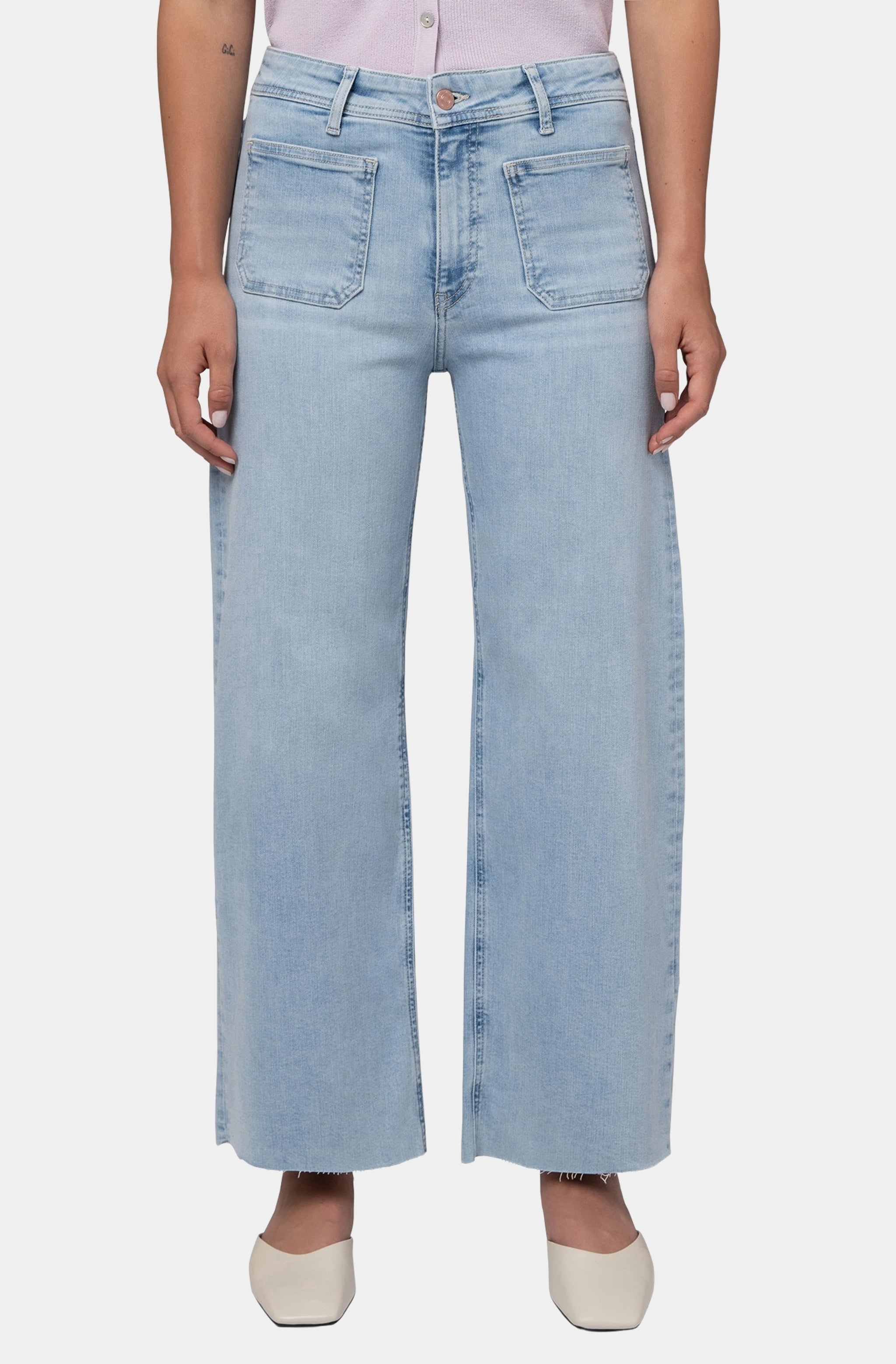 Paloma Marine Wide Leg Jeans