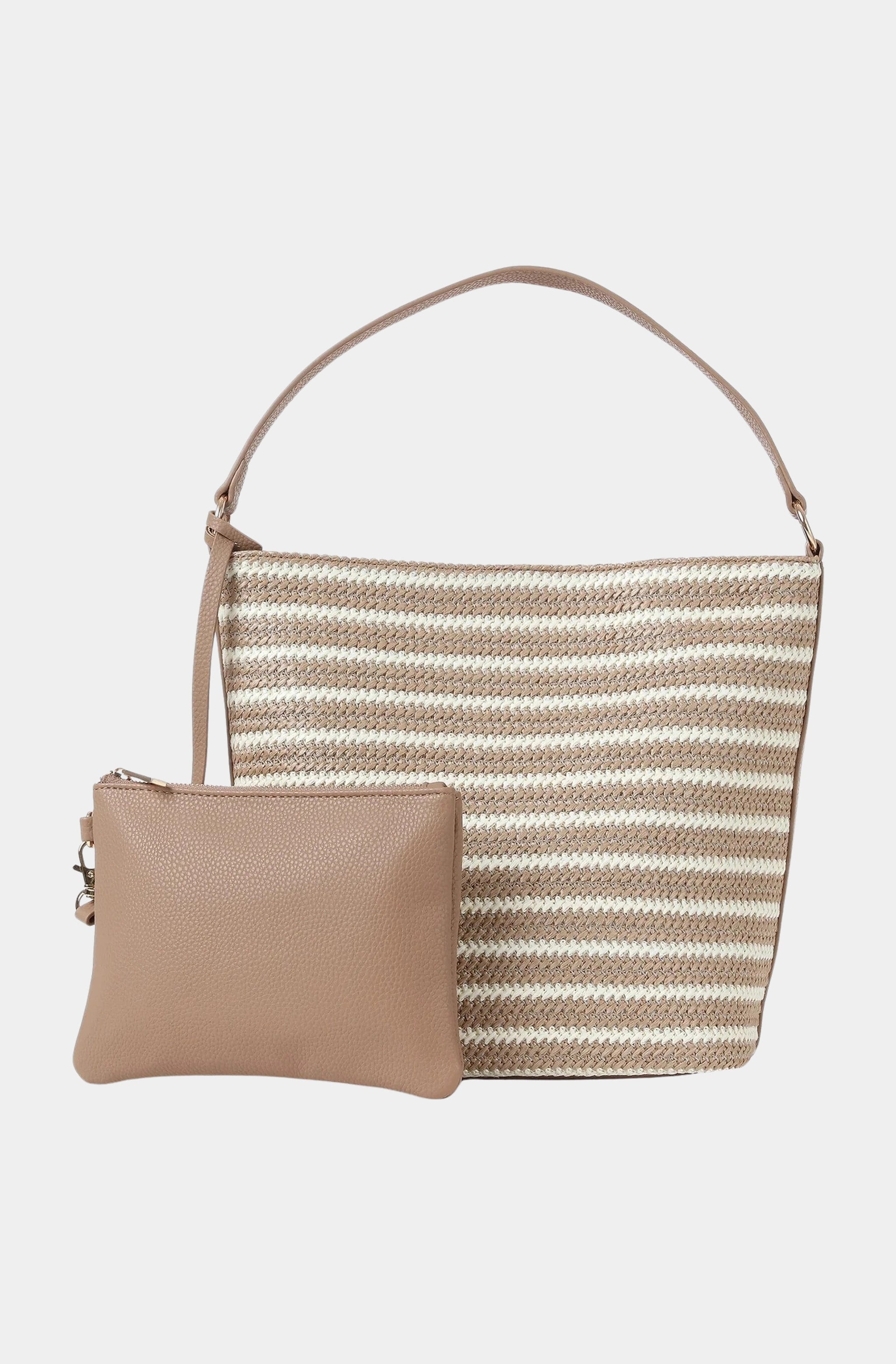 Raffia Shoulder Bag