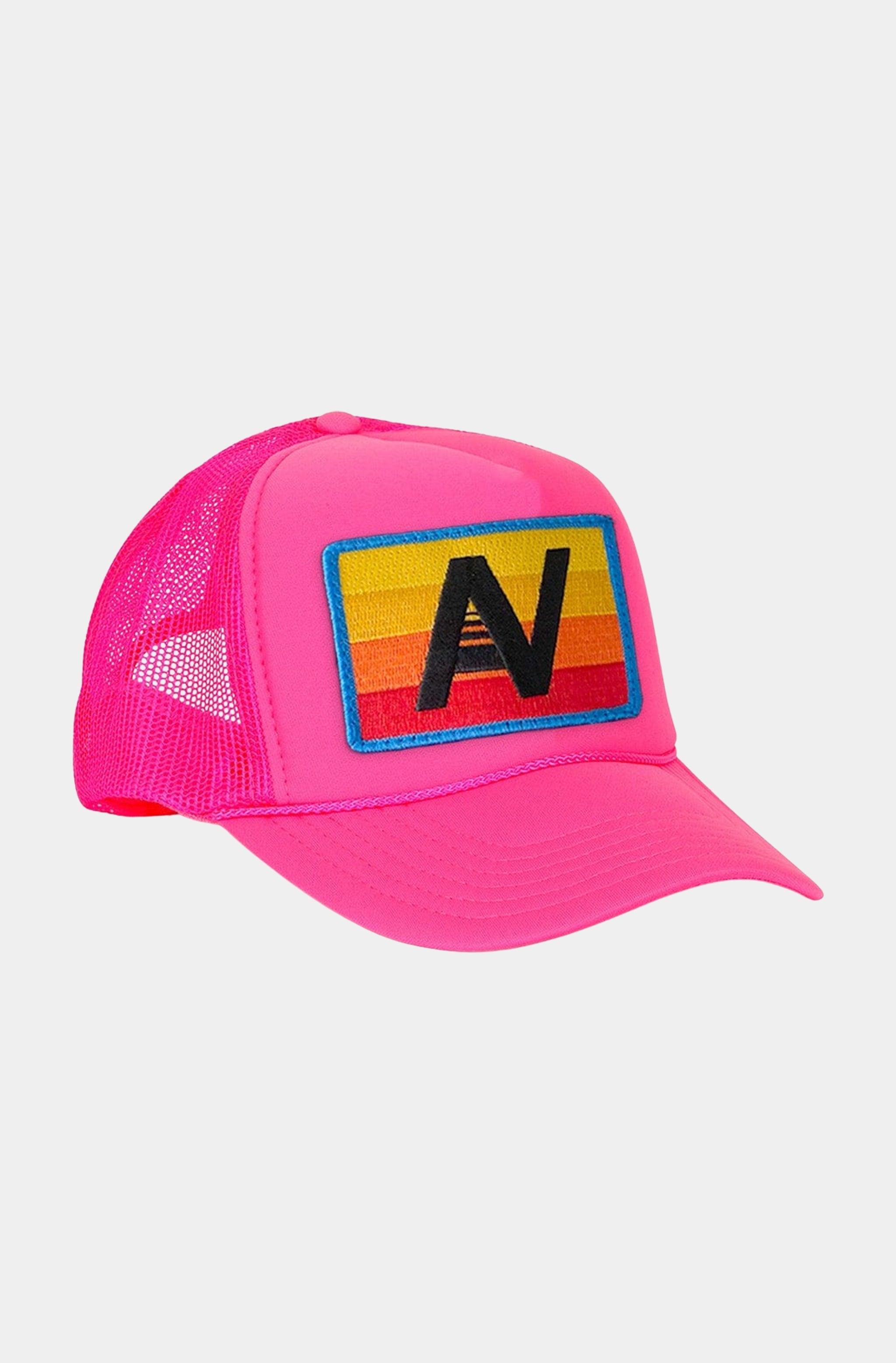 Logo Rainbow Vintage Low Rise Trucker Hat