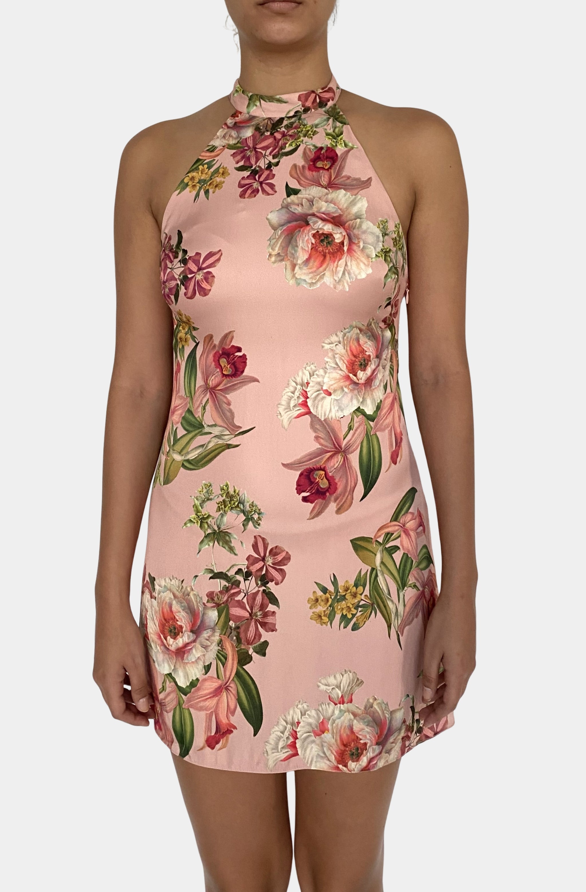 Halter Mini Dress