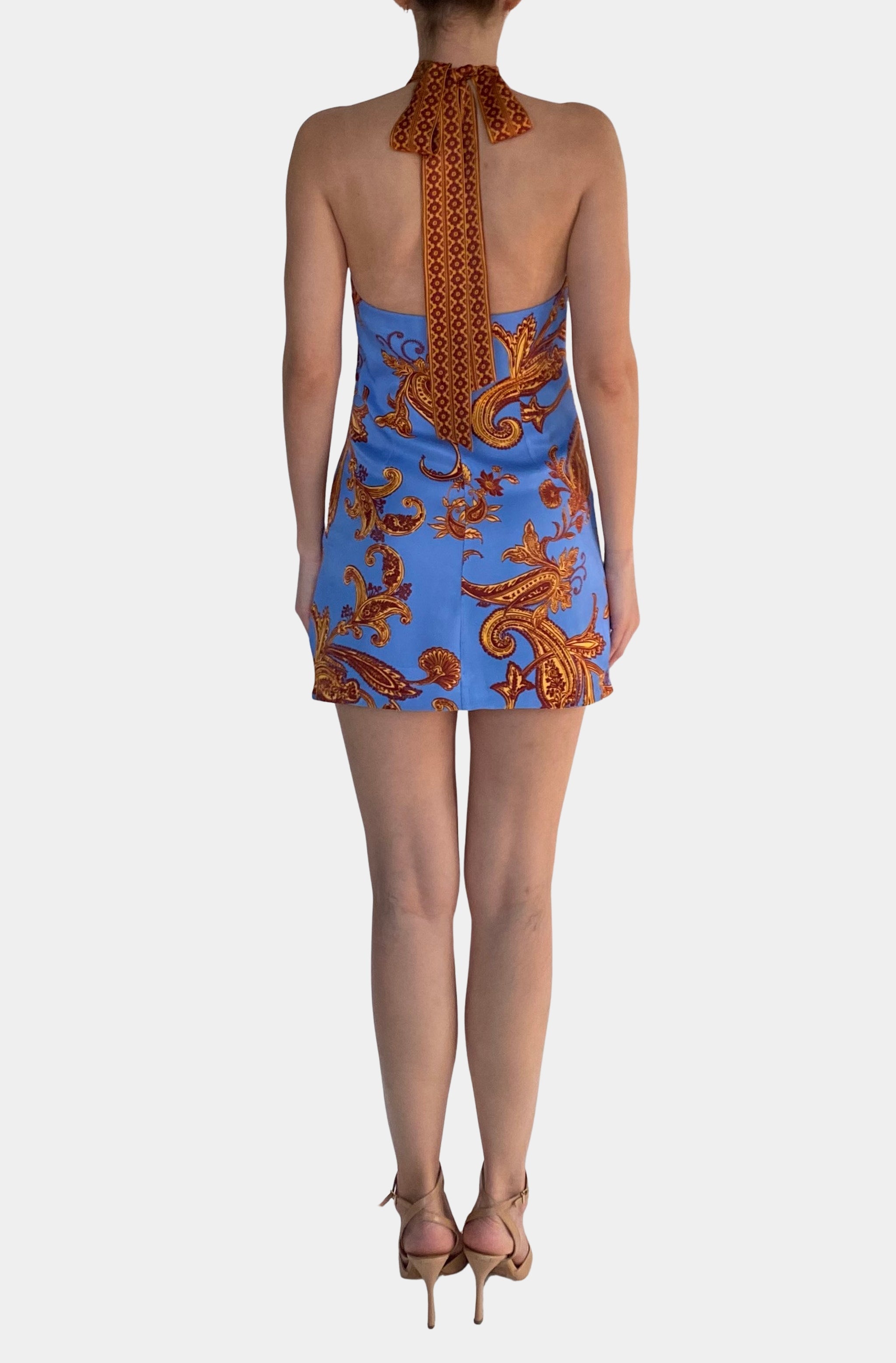 Halter Mini Dress