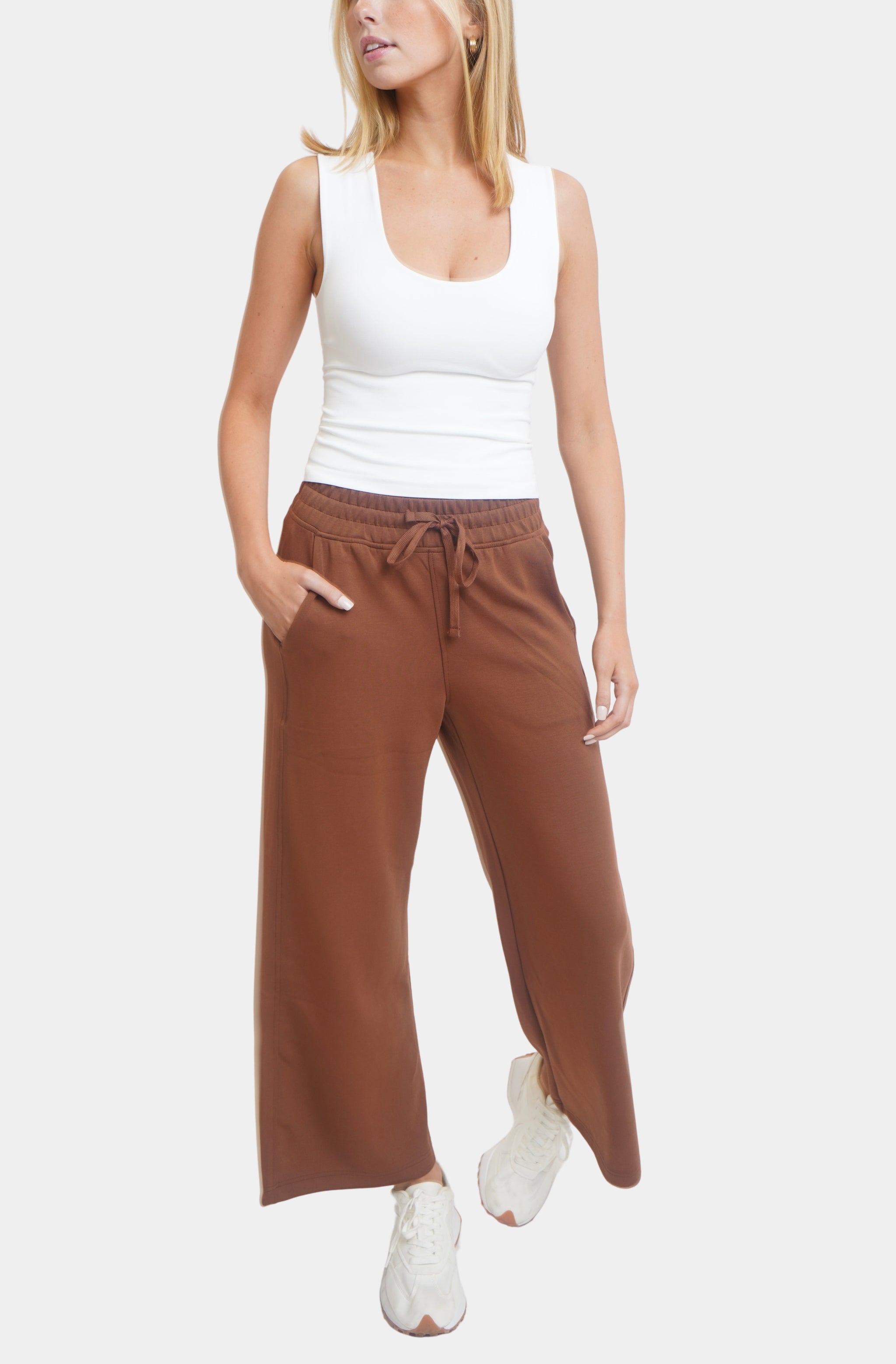 The Modal Scuba Cropped Pant