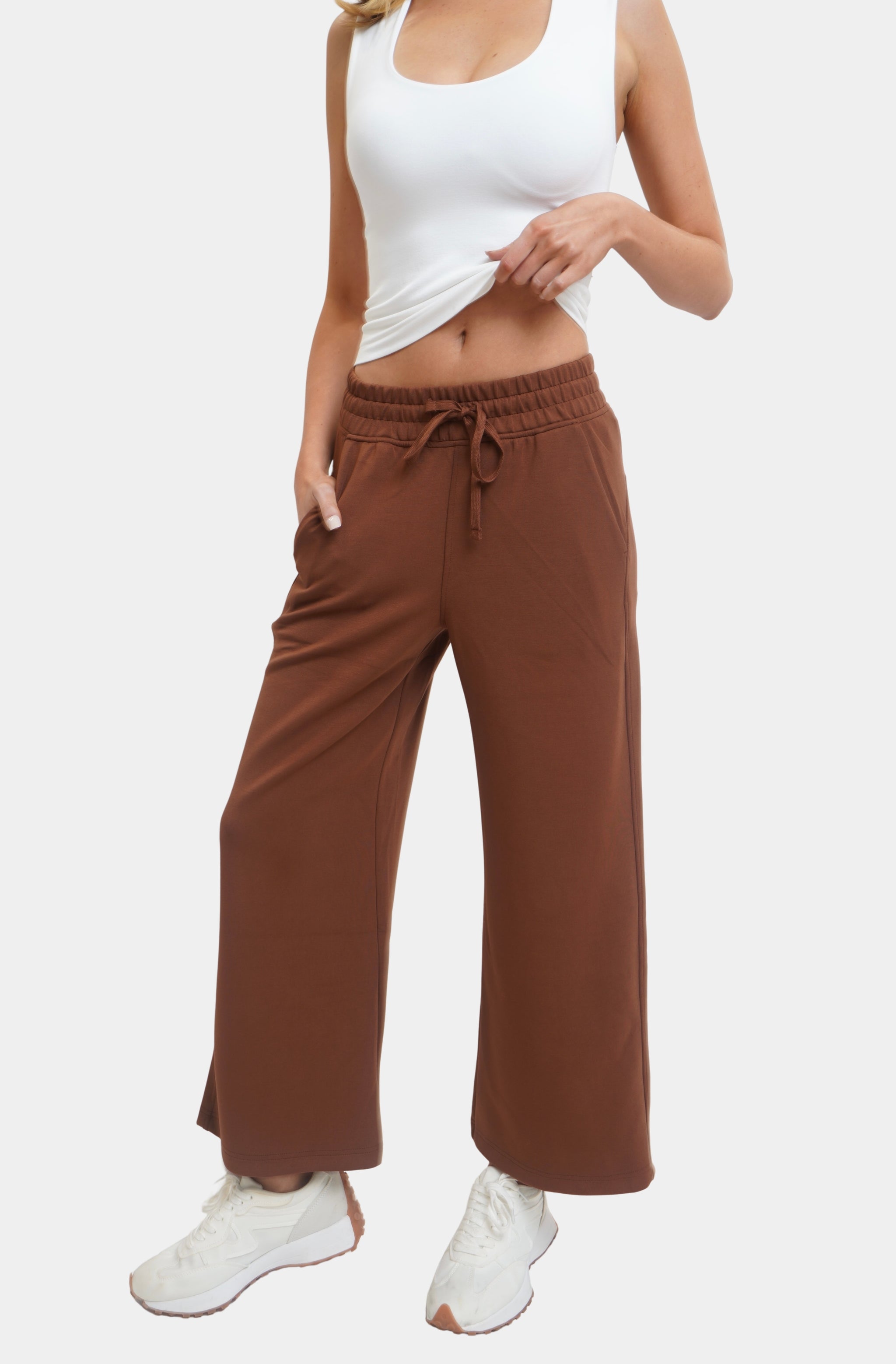 The Modal Scuba Cropped Pant