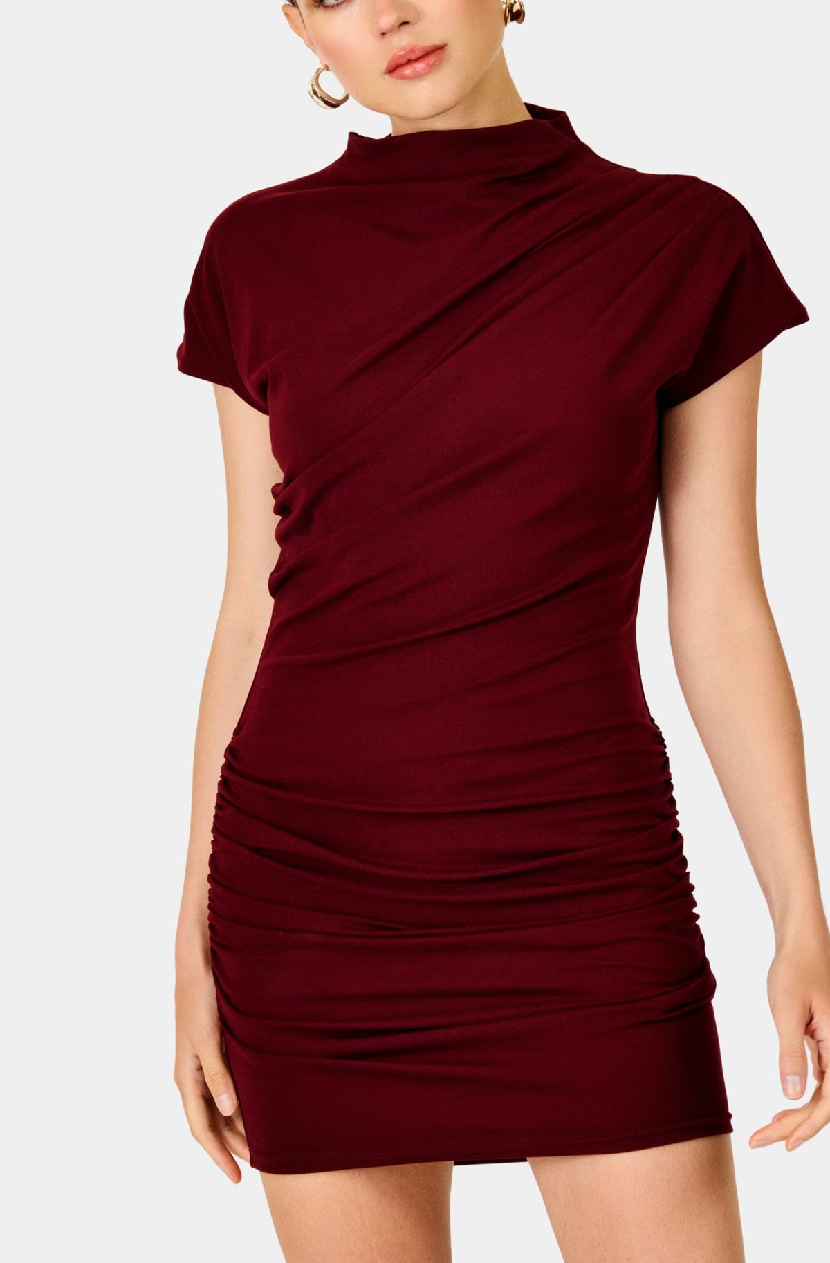 Arabella Draped Mini Dress