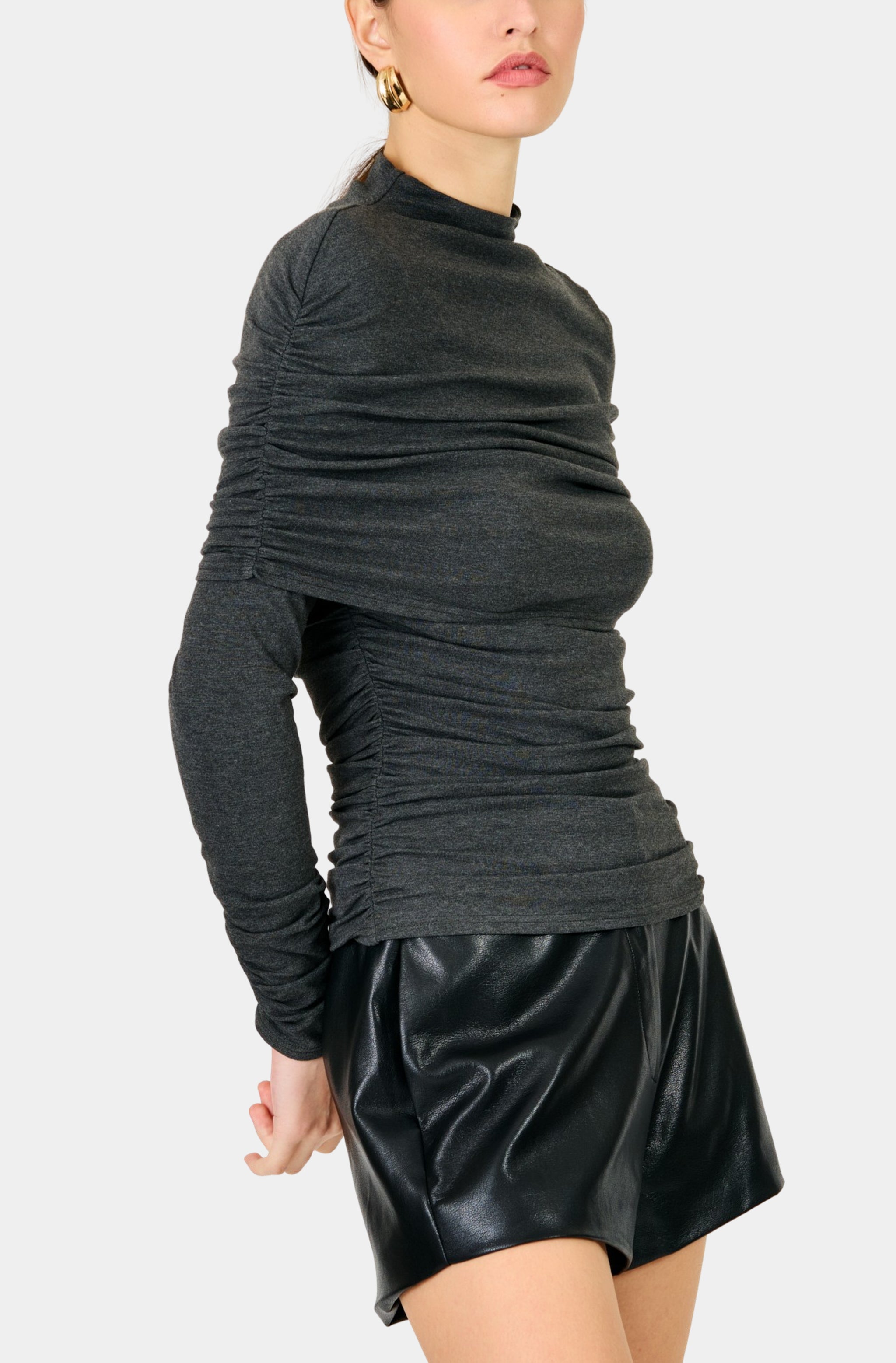 Noir Micro Shorts