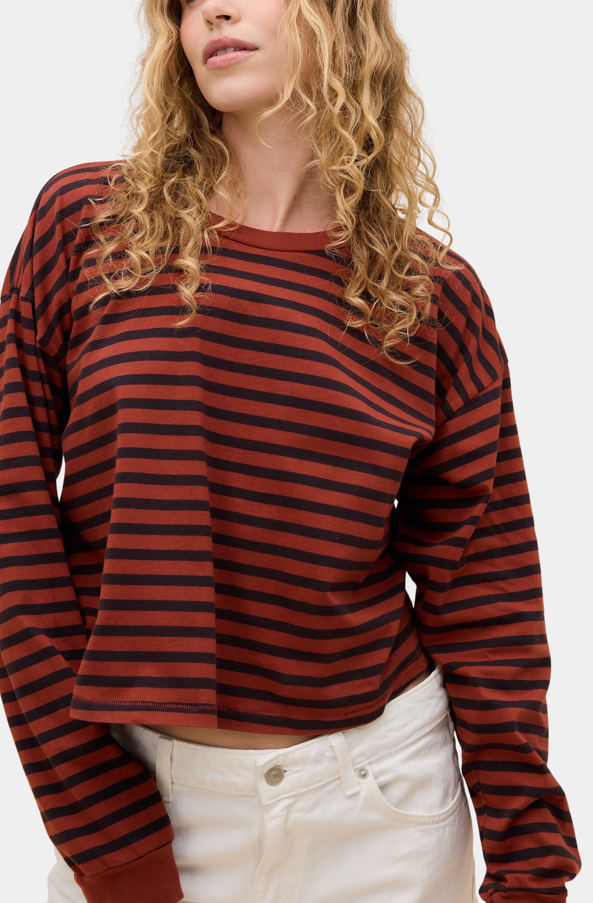 Stripe Meet &amp; Greet Long Sleeve