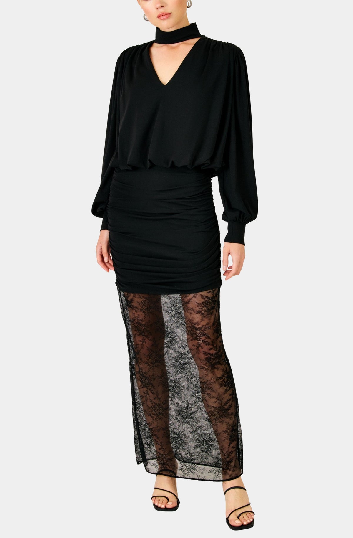 Arabella Mock Neck Top