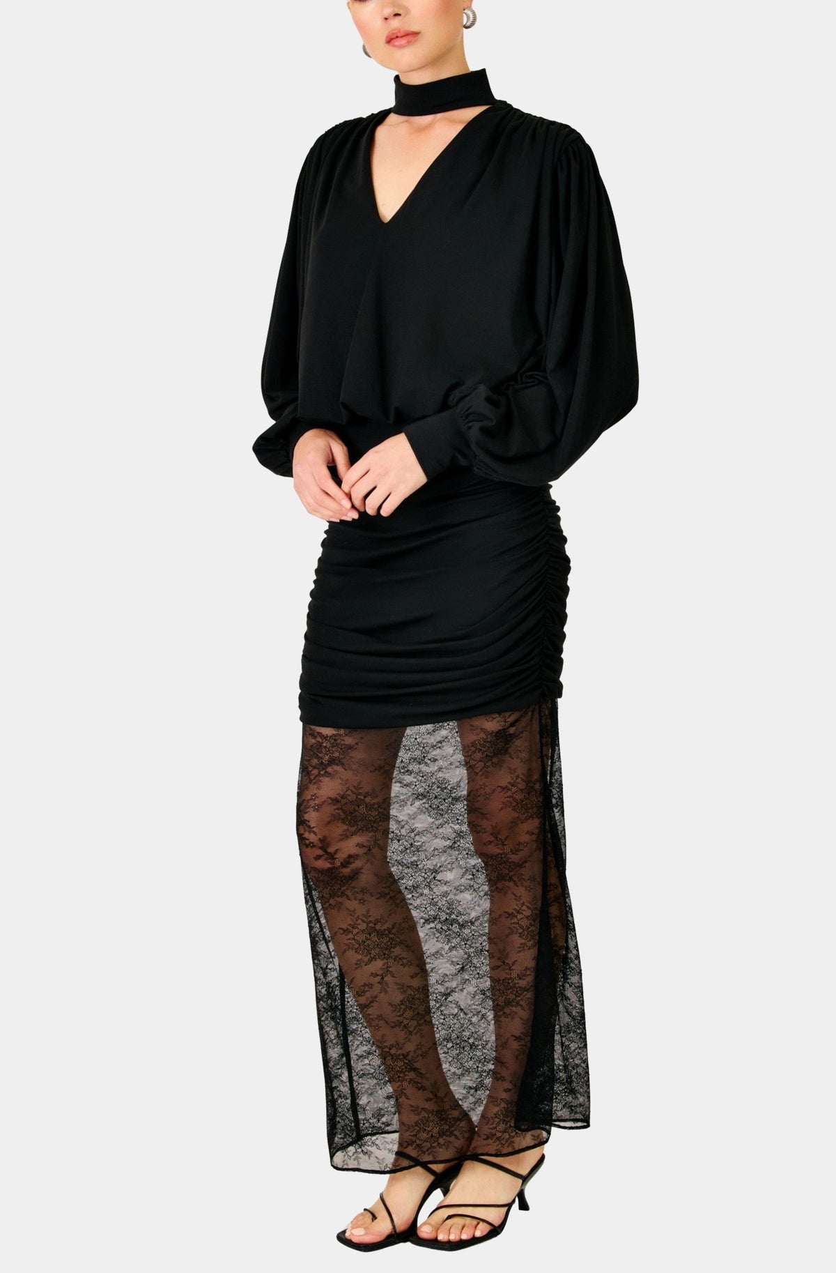 Arabella Mock Neck Top