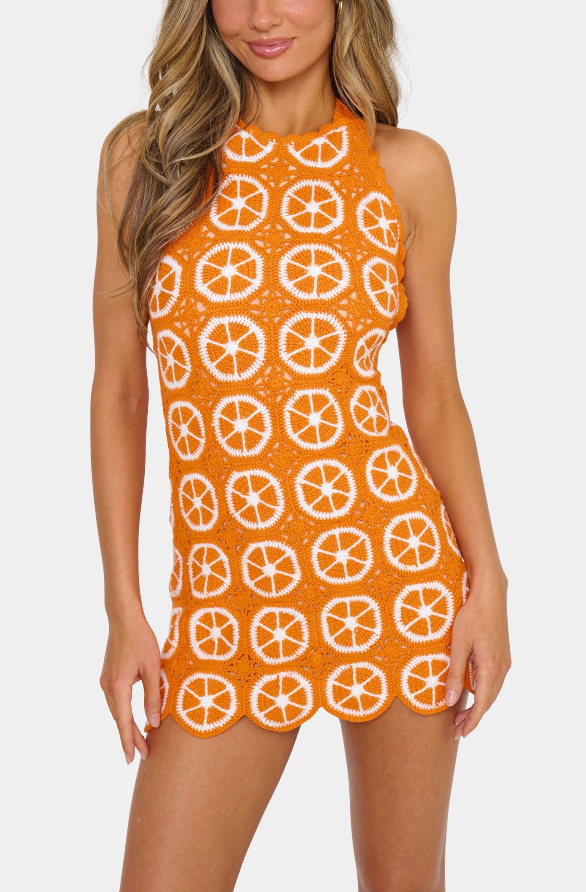 Happy Halter Mini Dress