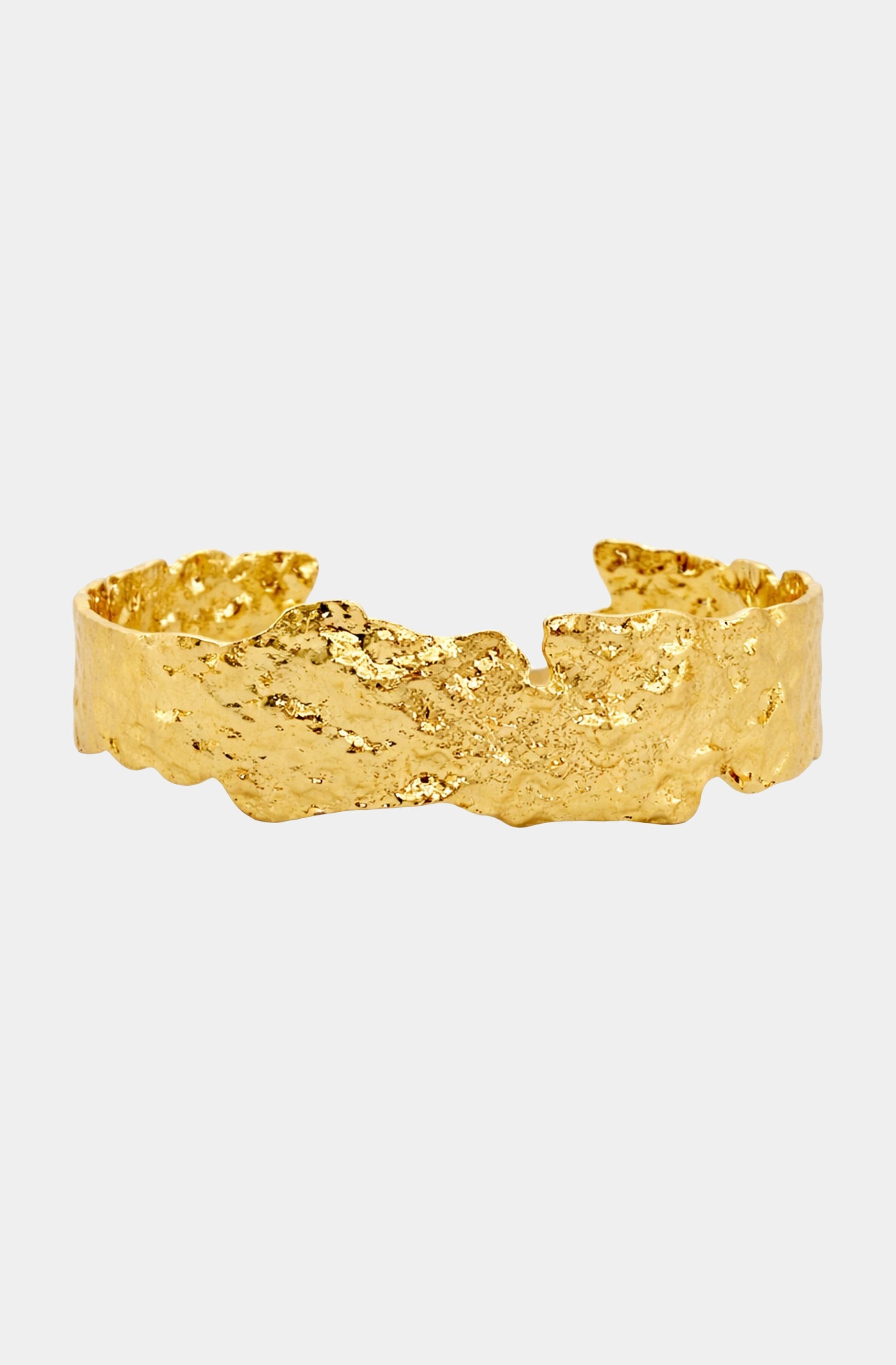 Plated Gold Cuff, Extra Thick