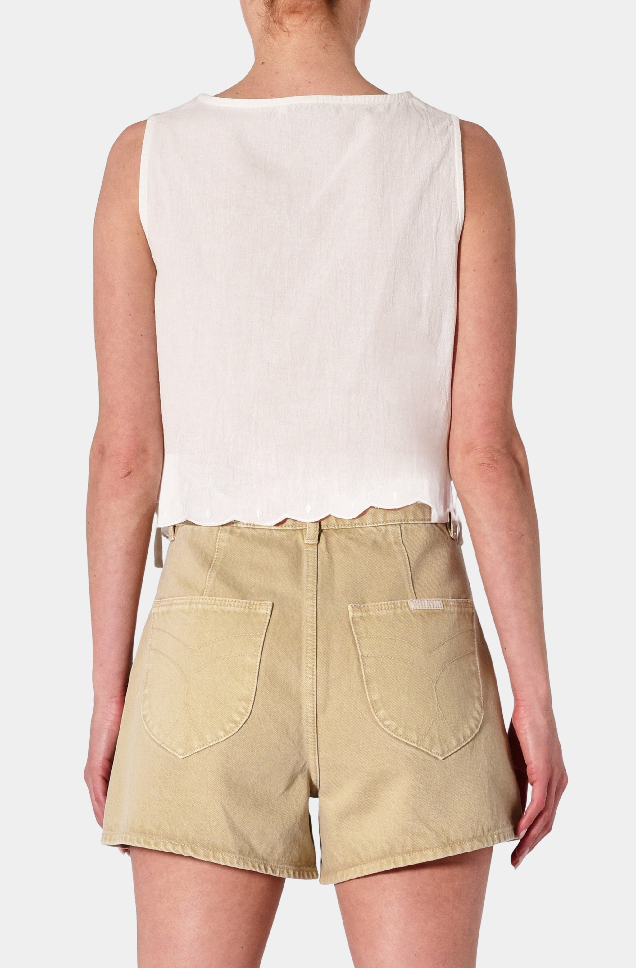 Camille Top Embroidered