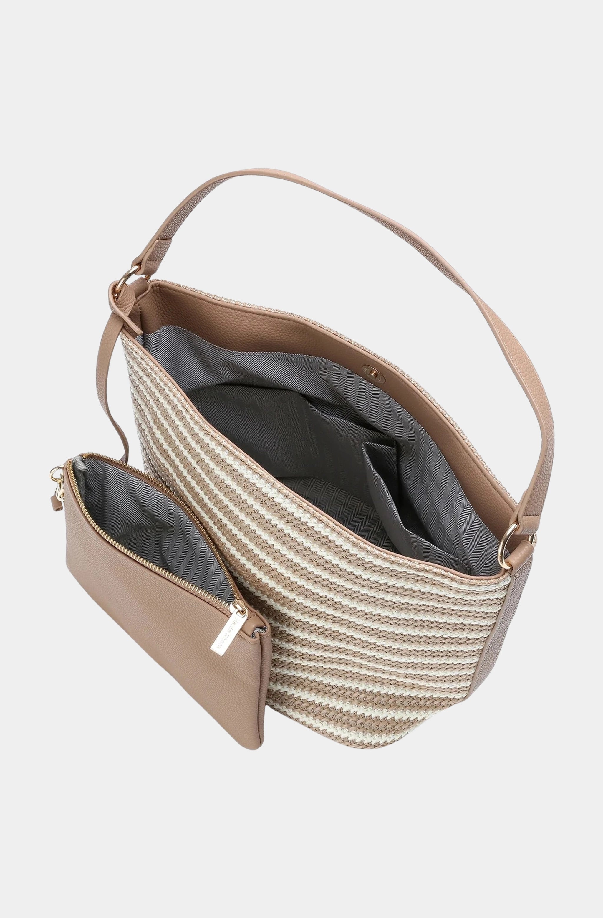 Raffia Shoulder Bag