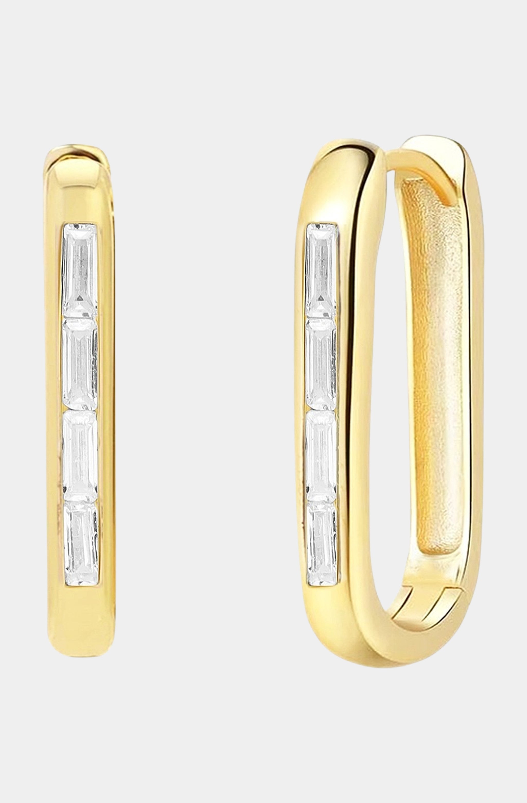 Baguette Oval Rectangle Click Huggies