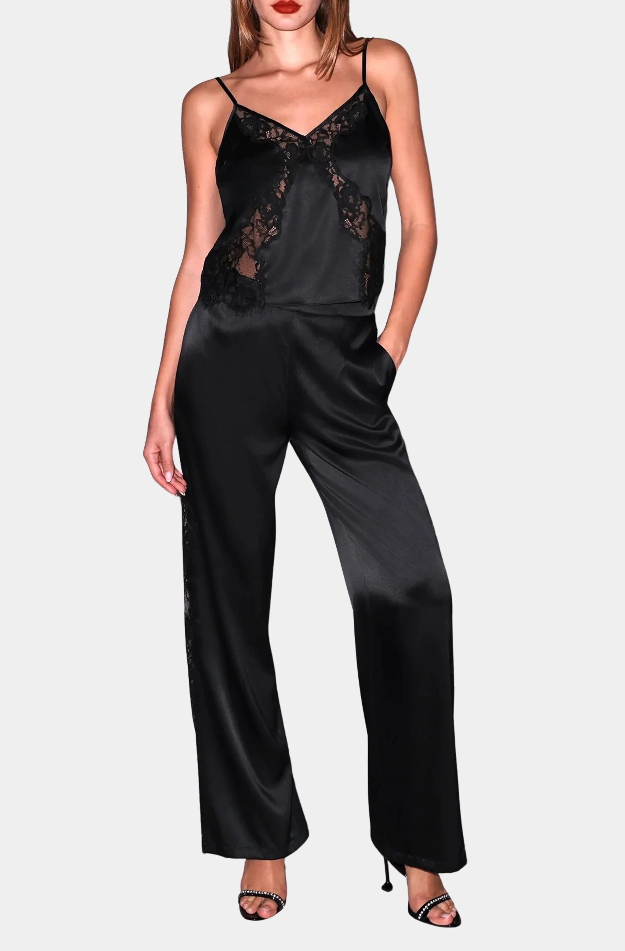 Juliet Lace Silk Cami
