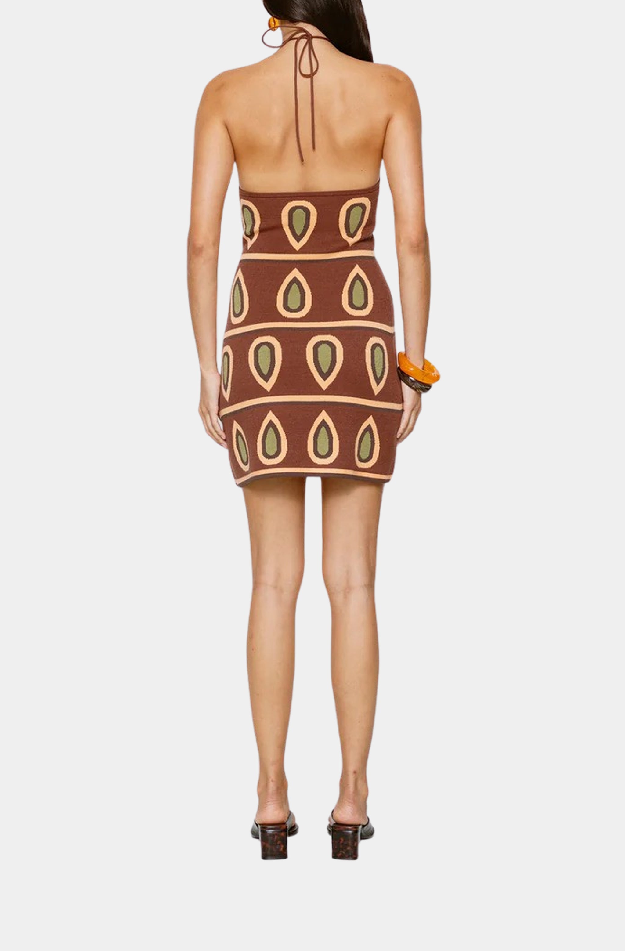 Concha Halter Mini Dress