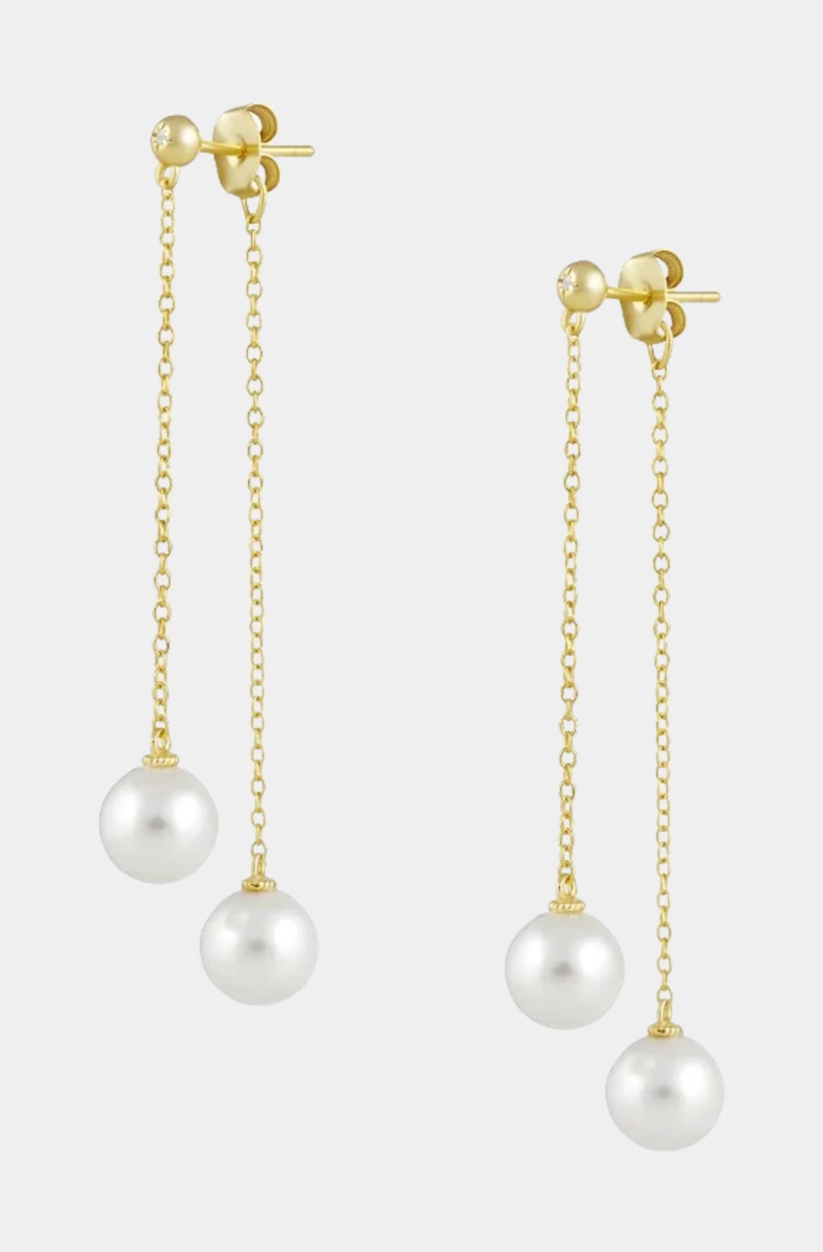 Xana Double Pearl Dangle