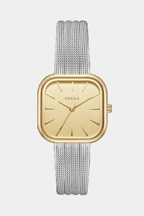 Esther Tethered Watch in Two Tone/Gold – front view