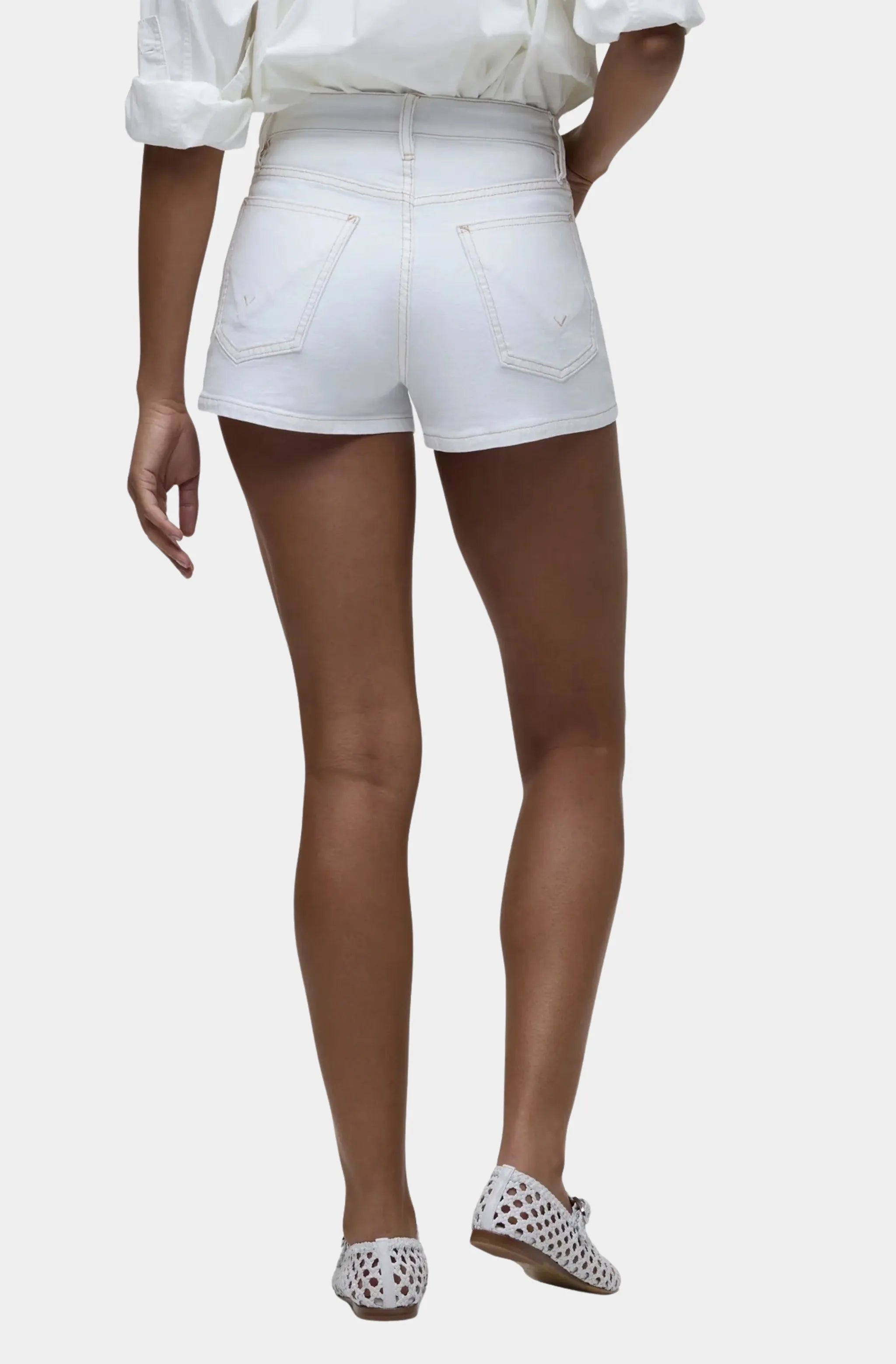 Harlow High-Rise Short W/ Accent Hardware
