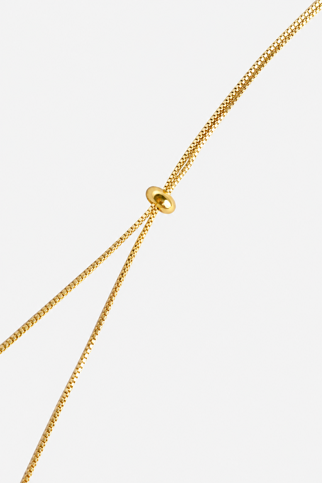 Freshwater pearl cross necklace slip toggle detail