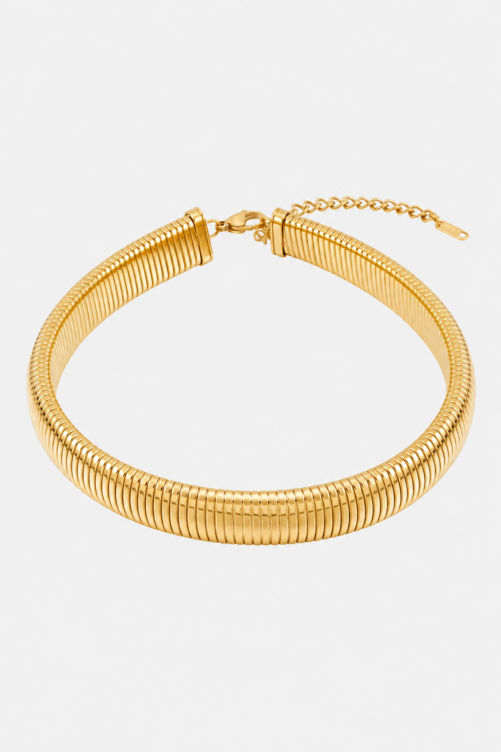 Sahira Josie Choker Necklace in Gold, 10mm