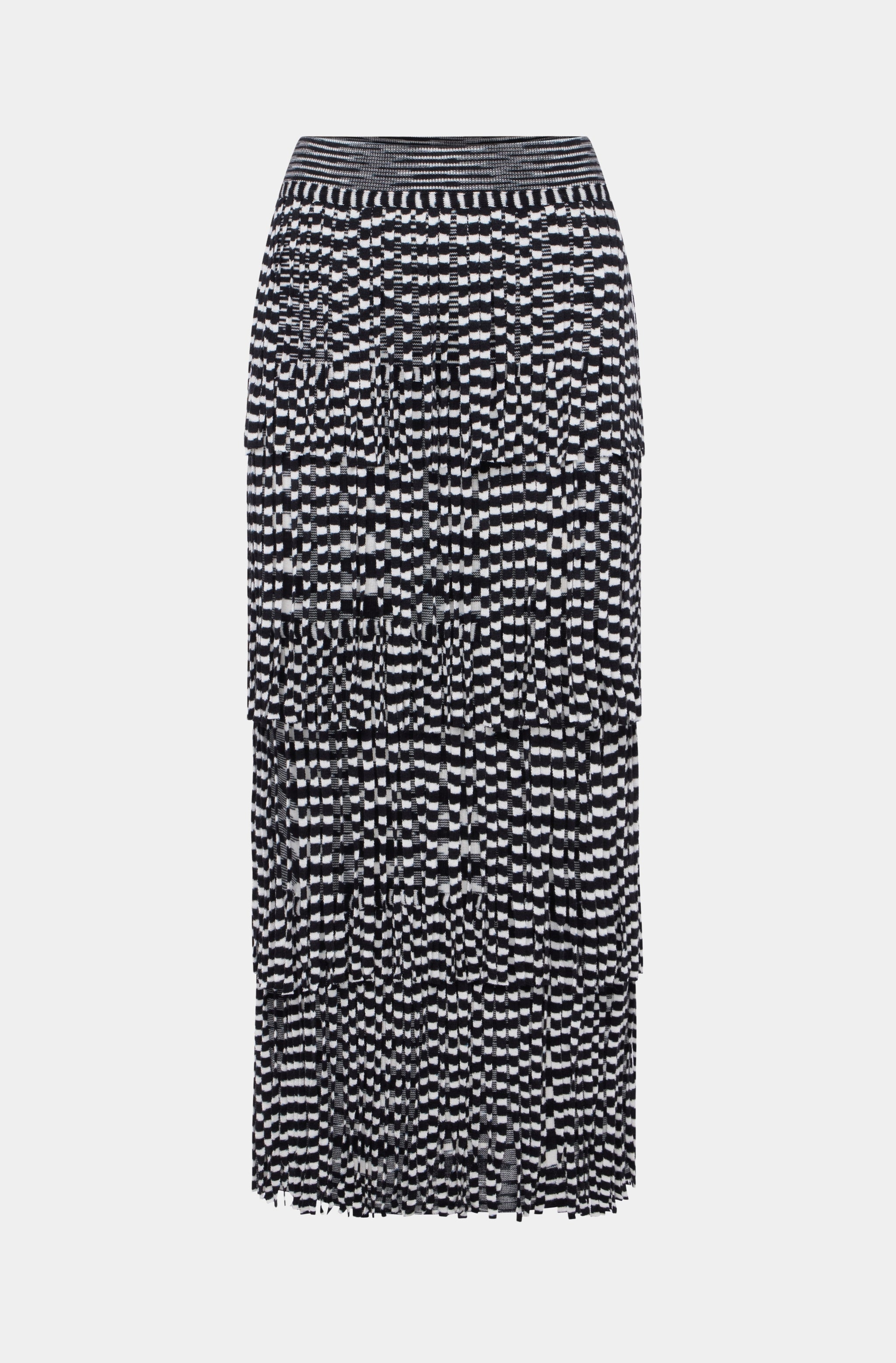 Za Za Knit Fringe Skirt
